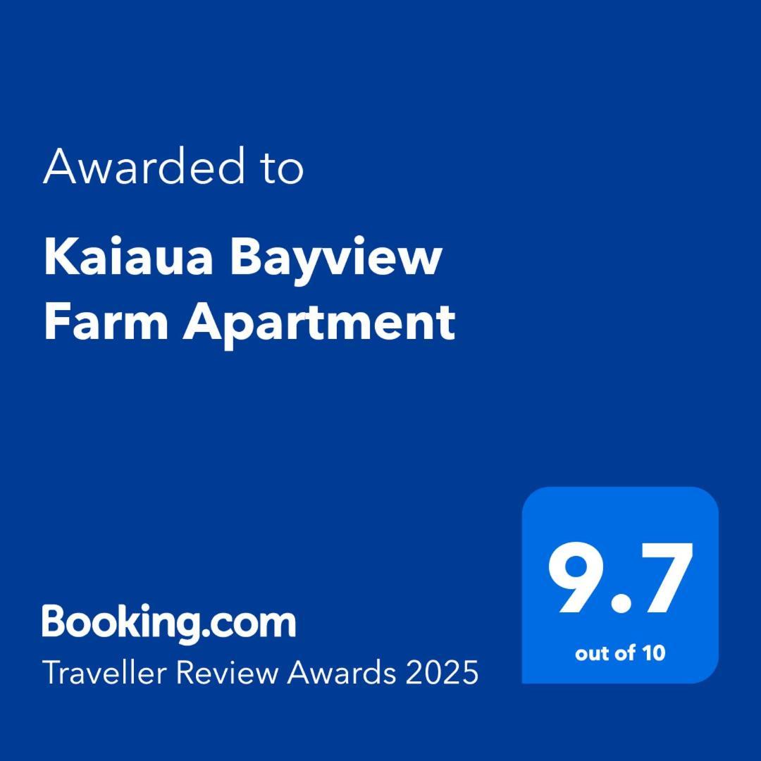 אוקלנד Kaiaua Bayview Farm Apartment מראה חיצוני תמונה
